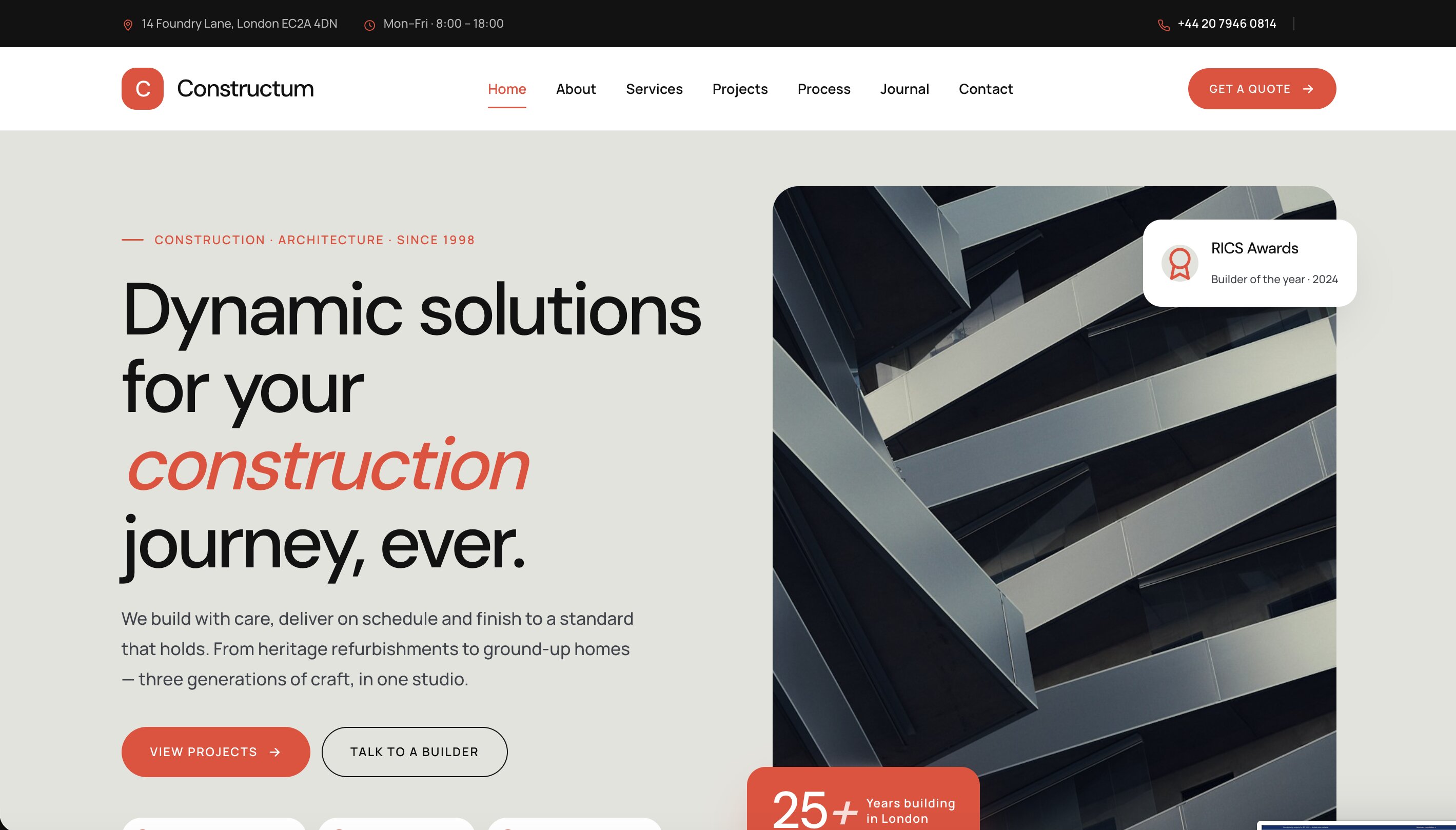 Constructum demo preview