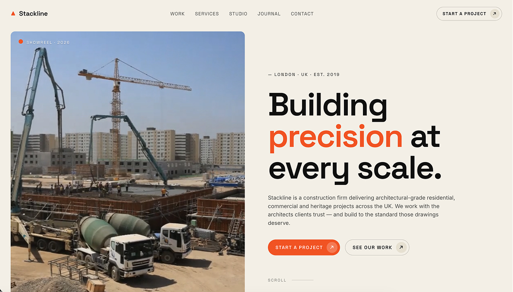 Stackline demo preview