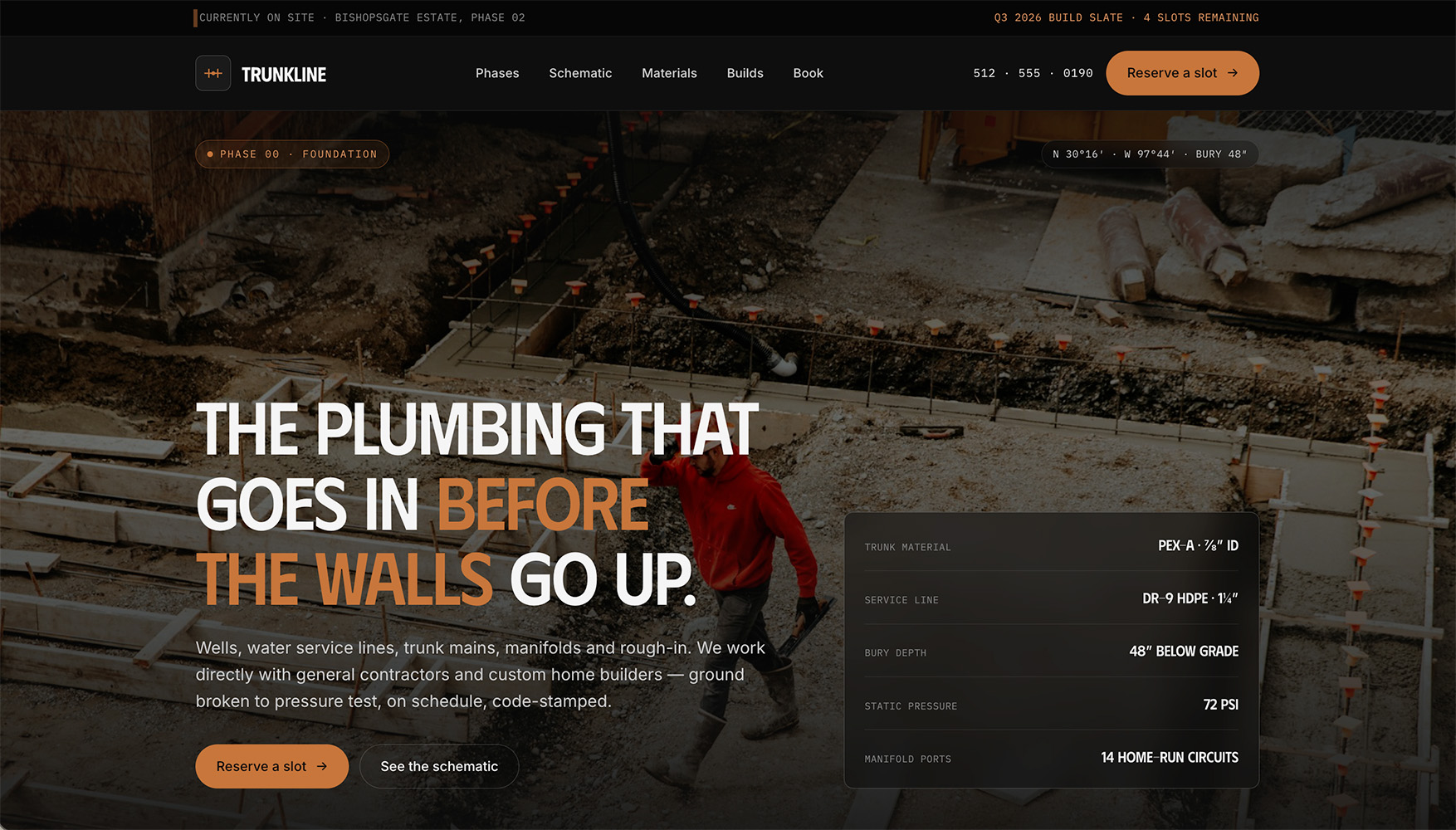 Trunkline demo preview